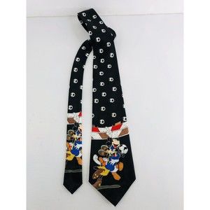 Disney Mickey Unlimited Mickey Mouse Men's Novelty Soccer Necktie 100% Polyester